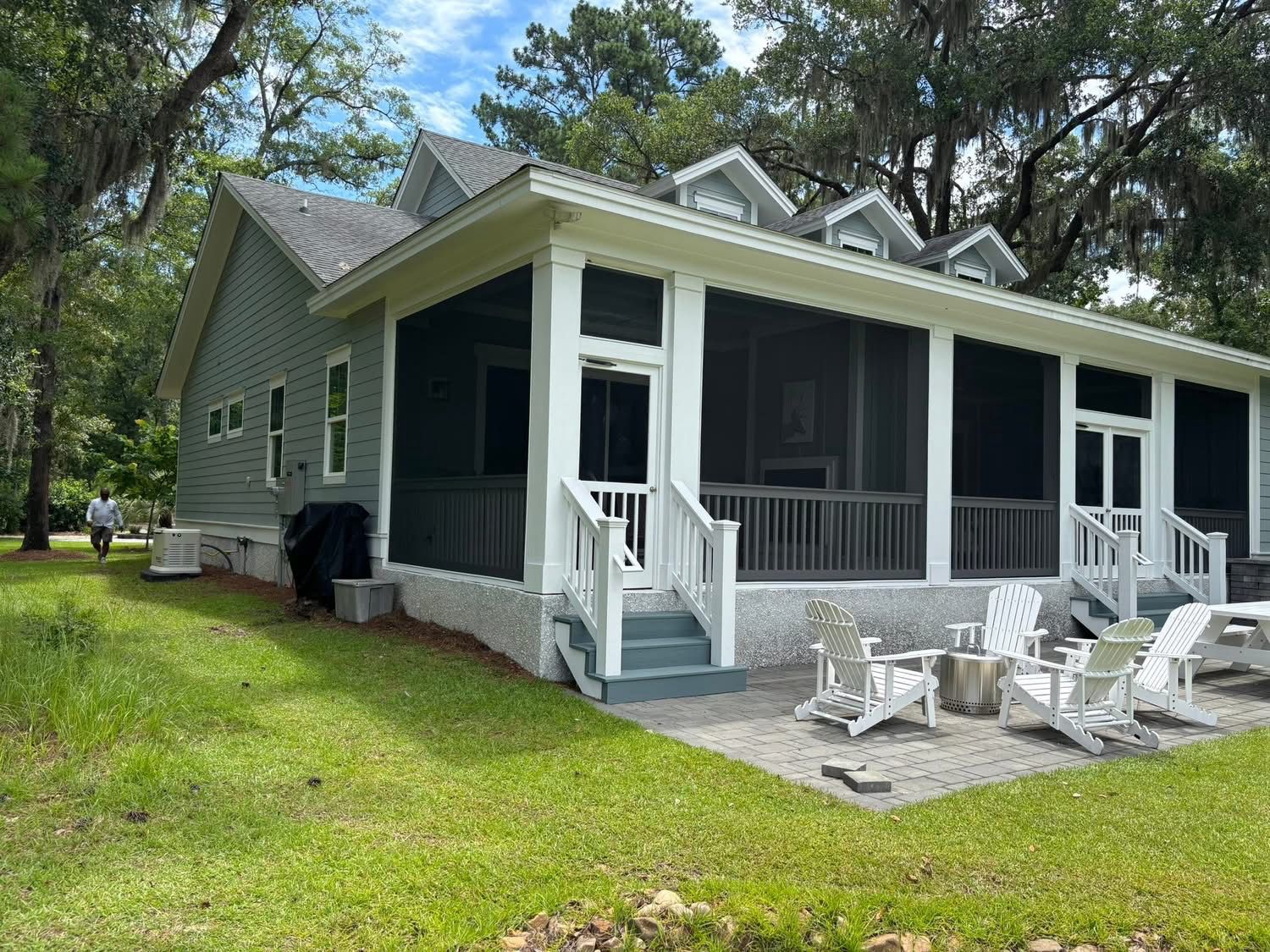 Completed patio enclosure project